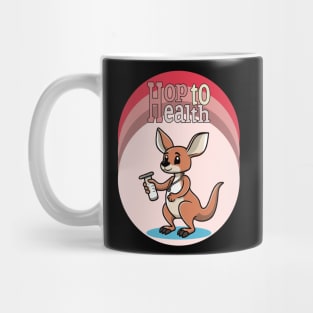 Hop to Health, Kangaroo Mug